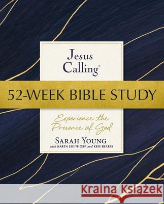 Jesus Calling 52-Week Bible Study: Experience the Presence of God Sarah Young 9780310179757 Harperchristian Resources - książka