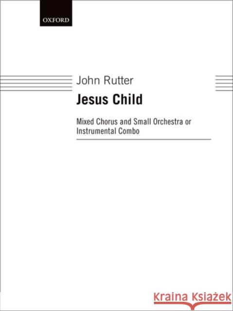 Jesus Child  9780193857346 Oxford University Press - książka
