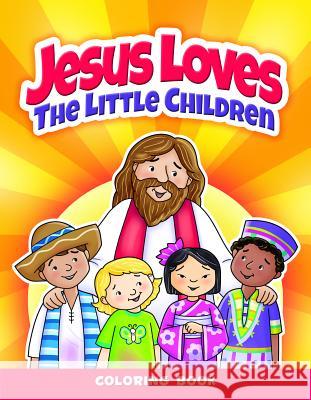 Jesus Loves the Little Chldren Coloring Book Warner Press 9781593179465 Warner Press - książka