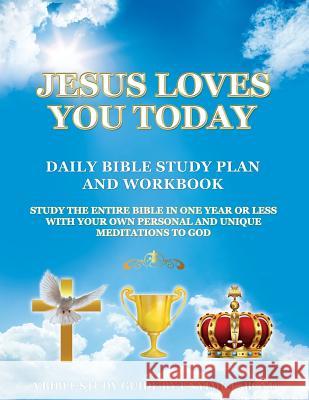 Jesus Loves You Today Daily Bible Study Plan and Workbook Unyime E Bond 9781498482585 Xulon Press - książka