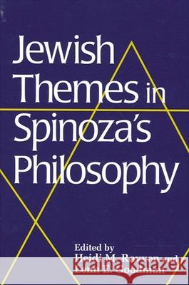 Jewish Themes in Spinoza's Philosophy Heidi M. Ravven Lenn Evan Goodman 9780791453100 State University of New York Press - książka