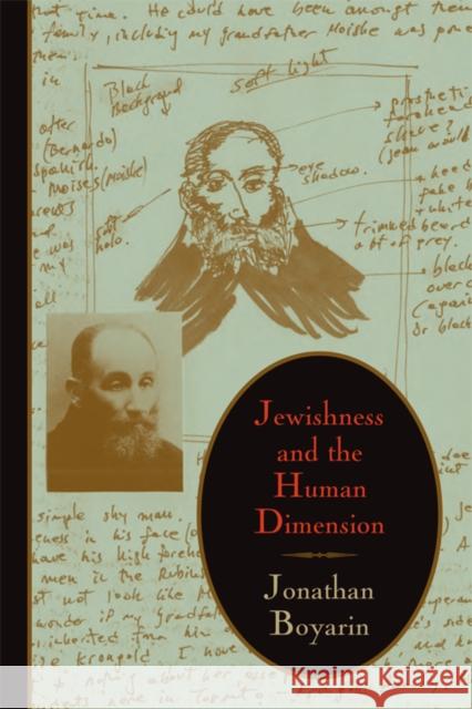 Jewishness and the Human Dimension Jonathan Boyarin 9780823229222 Fordham University Press - książka