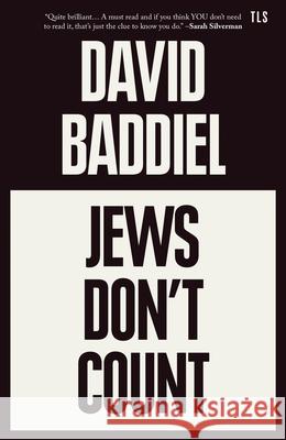 Jews Don't Count David Baddiel 9780008530198 HarperCollins Publishers - książka