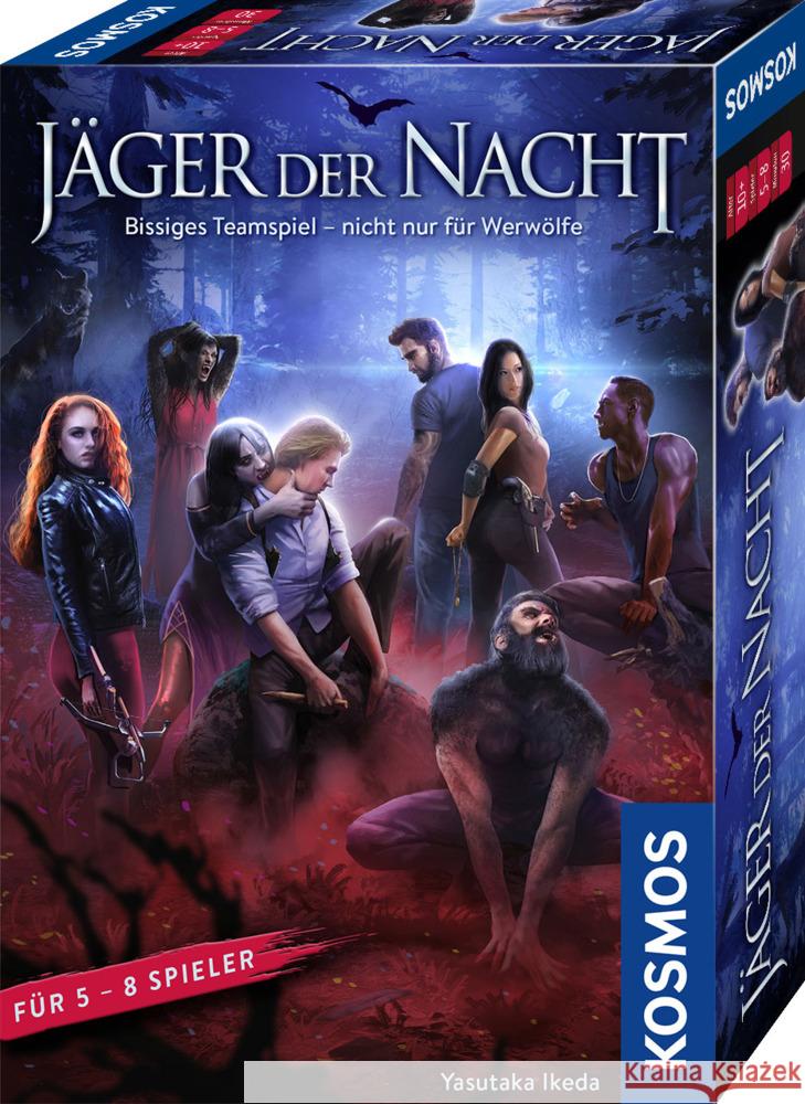 Jäger der Nacht (Spiel) Ikeda, Yasutaka 4002051680046 Kosmos Spiele - książka