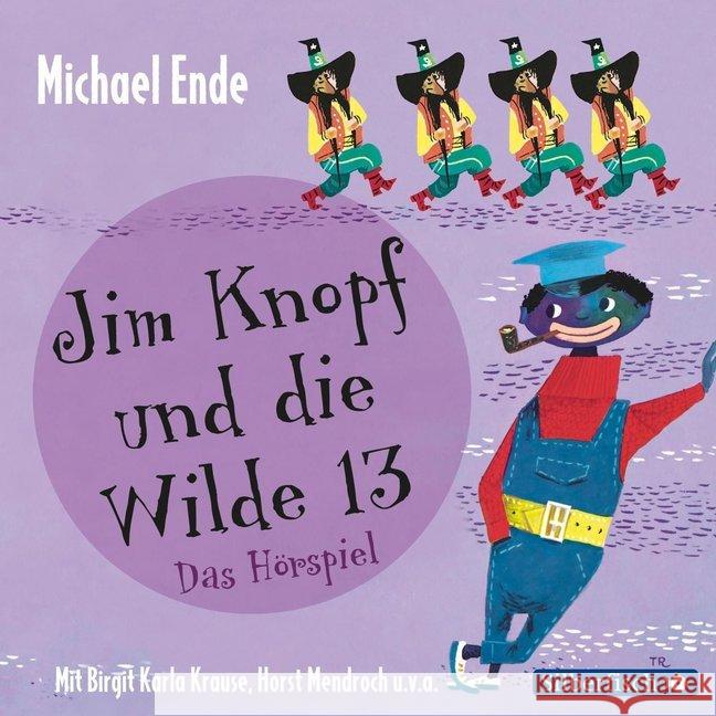 Jim Knopf und die Wilde 13, 2 Audio-CDs : Das Hörspiel Ende, Michael 9783867422628 Silberfisch - książka