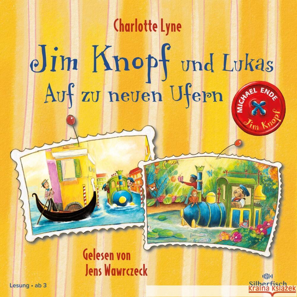 Jim Knopf und Lukas - Auf zu neuen Ufern, 1 Audio-CD Ende, Michael, Lyne, Charlotte 9783745603927 Silberfisch - książka