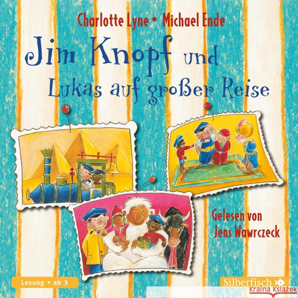 Jim Knopf und Lukas auf großer Reise, 1 Audio-CD Ende, Michael, Lyne, Charlotte 9783745603286 Silberfisch - książka