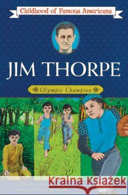 Jim Thorpe: Olympic Champion Guernsey Va Jr. Va Gray Morrow 9780020421405 Aladdin Paperbacks - książka