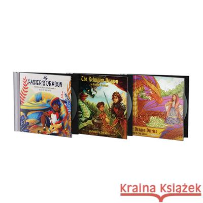 Jim Weiss Dragon Trilogy Bundle: My Father?s Dragon; The Reluctant Dragon & The Dragon Diaries Jim Weiss Ruth Stiles Gannett Kenneth Grahame 9781945841989 The Well-Trained Mind Press - książka