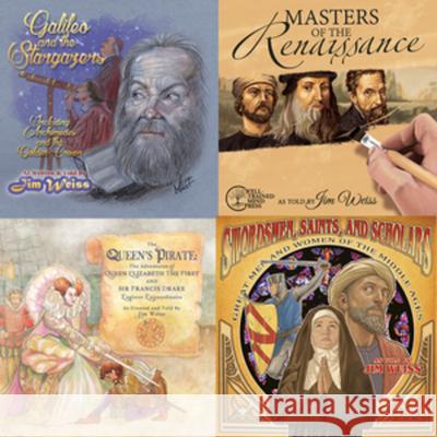 Jim Weiss Medieval History Bundle - audiobook Jim Weiss 9781952469145 Well-Trained Mind Press - książka