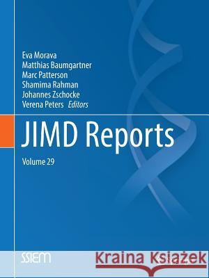 Jimd Reports, Volume 29 Morava, Eva 9783662532775 Springer - książka
