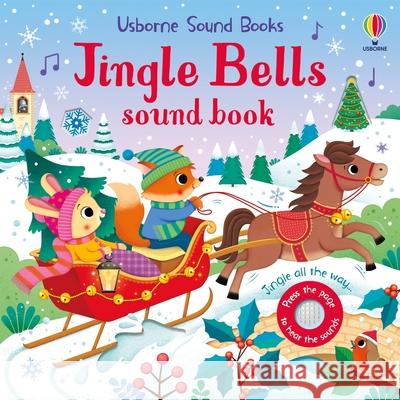Jingle Bells Sound Book Sam Taplin Federica Iossa 9781836051893 Usborne Books - książka