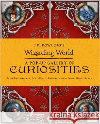 J.K. Rowling's Wizarding World - A Pop-Up Gallery of Curiosities Warner Bros. 9781408885246 Bloomsbury Publishing PLC - książka