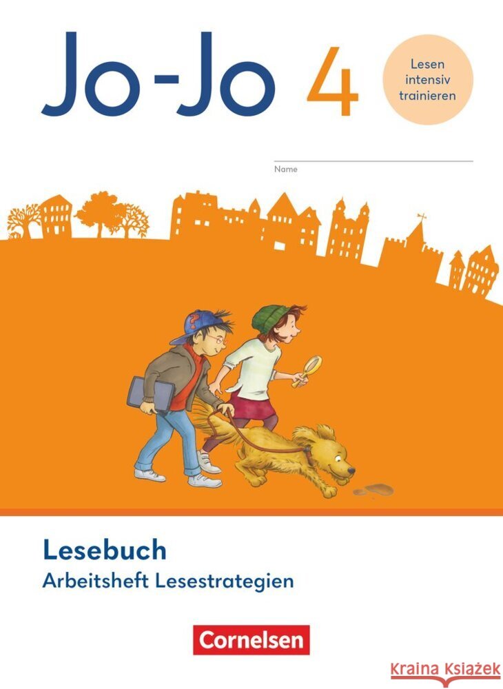 Jo-Jo Lesebuch - Allgemeine Ausgabe 2024 - 4. Schuljahr Hantschel, Manuela, Wörner, Martin, Zastrow, Mareike 9783464814055 Cornelsen Verlag - książka