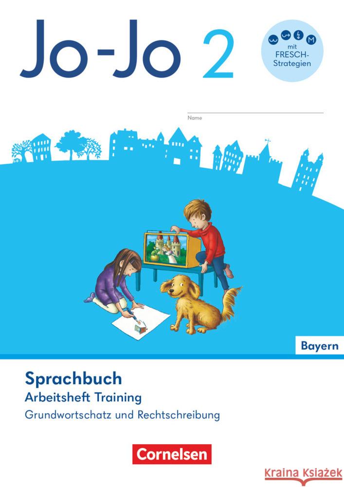 Jo-Jo Sprachbuch - Grundschule Bayern - 2. Jahrgangsstufe Aschenbrandt, Stephanie, Marchand, Annett, Mansour, Susanne 9783464814567 Cornelsen Verlag - książka