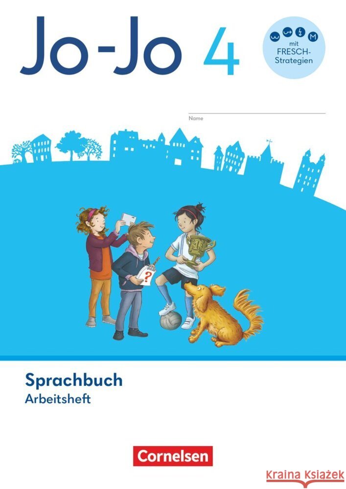 Jo-Jo Sprachbuch - Allgemeine Ausgabe 2024 - 4. Schuljahr Mansour, Susanne, Naumann-Harms, Henriette, Wörner, Martin 9783464813102 Cornelsen Verlag - książka