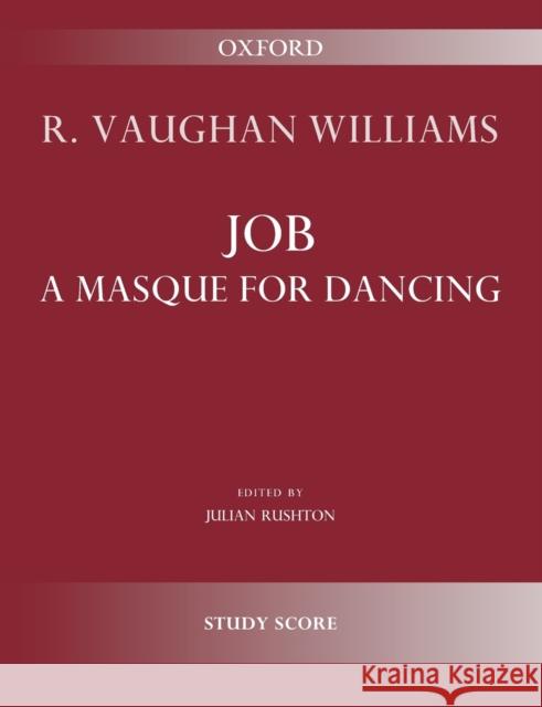 Job A Masque for Dancing  9780193514324  - książka