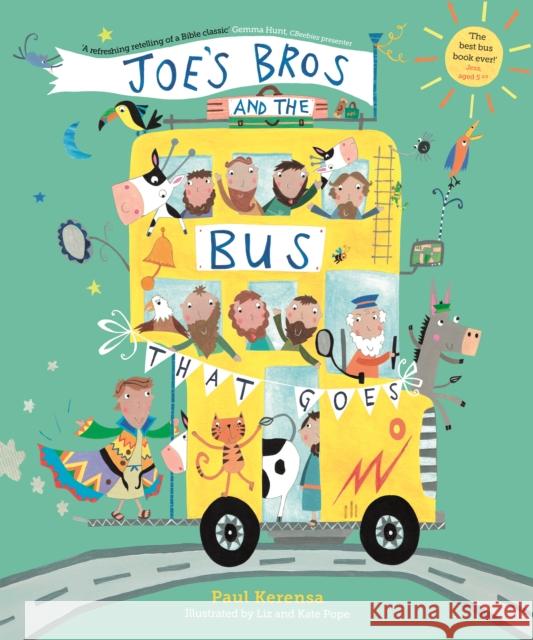 Joe's Bros and the Bus That Goes Paul Kerensa 9780281082643 SPCK Publishing - książka