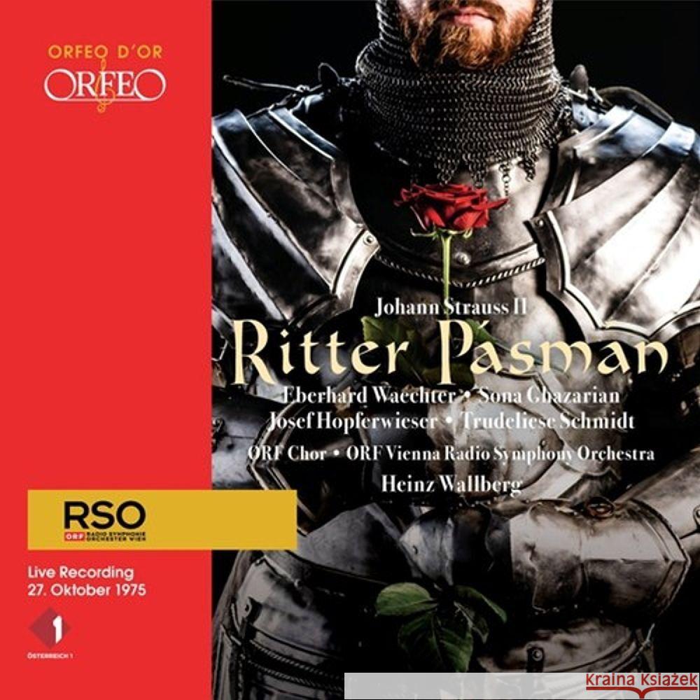 Johann Strauss II: Ritter Pásmán, 2 Audio-CD Strauß, Johann 4011790200620 Orfeo - książka