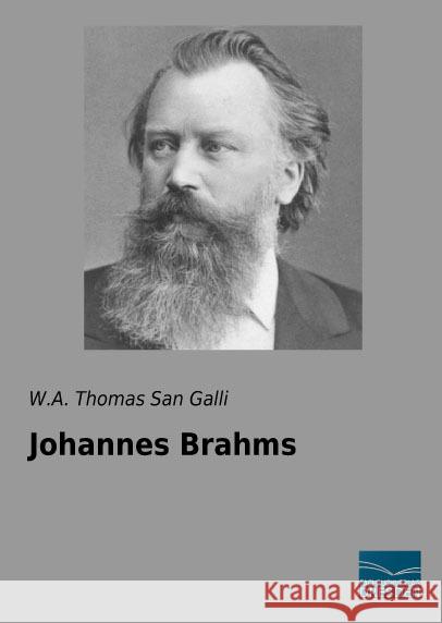 Johannes Brahms Thomas San Galli, W. A. 9783956929182 Fachbuchverlag-Dresden - książka