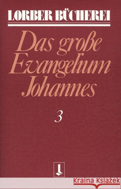 Johannes, das große Evangelium. Bd.3 Lorber, Jakob   9783874952156 Lorber & Turm - książka