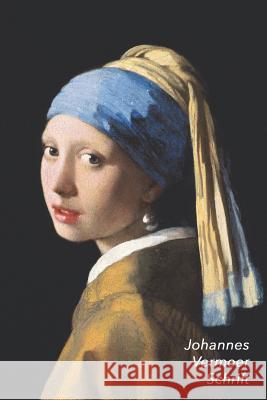 Johannes Vermeer Schrift: Meisje Met de Parel - Trendy & Hip Notitieboek - Ideaal Voor School, Studie, Recepten of Wachtwoorden Studio Landro 9781795215466 Independently Published - książka