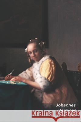 Johannes Vermeer Schrift: Schrijvende Vrouw in Het Geel - Artistiek Dagboek - Ideaal Voor School, Studie, Recepten of Wachtwoorden - Stijlvol No Studio Landro 9781797406619 Independently Published - książka