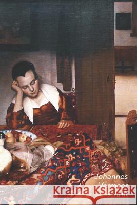 Johannes Vermeer Schrift: Slapend Meisje - Artistiek Dagboek Voor Aantekeningen - Stijlvol Notitieboek - Ideaal Voor School, Studie, Recepten of Studio Landro 9781797406633 Independently Published - książka