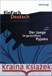 John Boyne 'Der Junge im gestreiften Pyjama' : Klassen 8 - 10  9783140225106 Schöningh im Westermann - książka