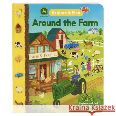 John Deere Kids Around the Farm Redwing, Jack 9781646380480 Cottage Door Press - książka