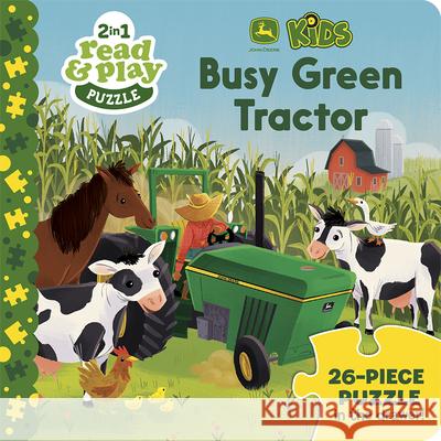 John Deere Kids Busy Green Tractor Jack Redwing Jen Taylor Cottage Door Press 9781646386345 Cottage Door Press - książka