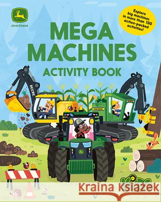 John Deere Kids Mega Machines Activity Book Redwing, Jack 9781646381791 Parragon - książka