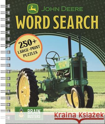 John Deere Word Search Levente Szabo Cottage Door Press 9781646385904 Parragon - książka