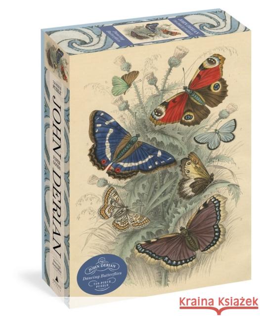 John Derian Paper Goods: Dancing Butterflies 750-Piece Puzzle Artisan Puzzle 9781648290183 Workman Publishing - książka