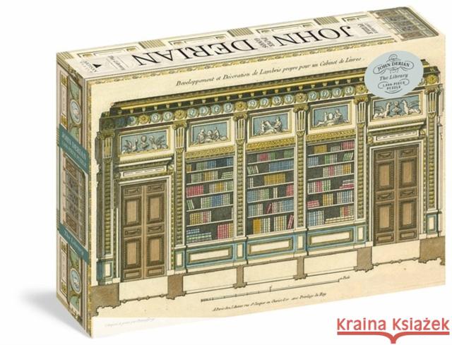 John Derian Paper Goods: The Library 1,000-Piece Puzzle John Derian 9781648291043 Workman Publishing - książka