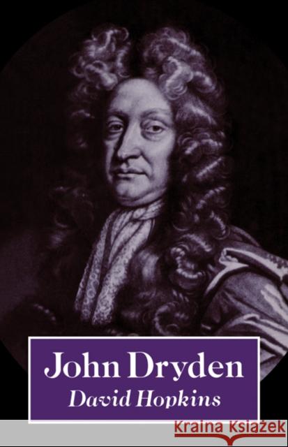 John Dryden David Hopkins 9780521313797 Cambridge University Press - książka