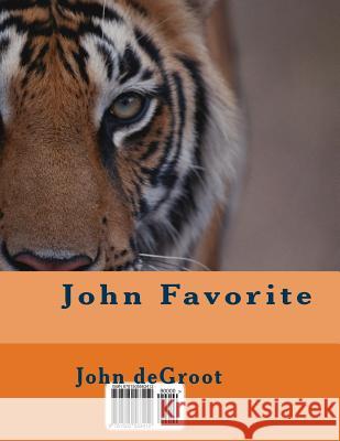 John Favorite MR John deGroot 9781505563412 Createspace - książka