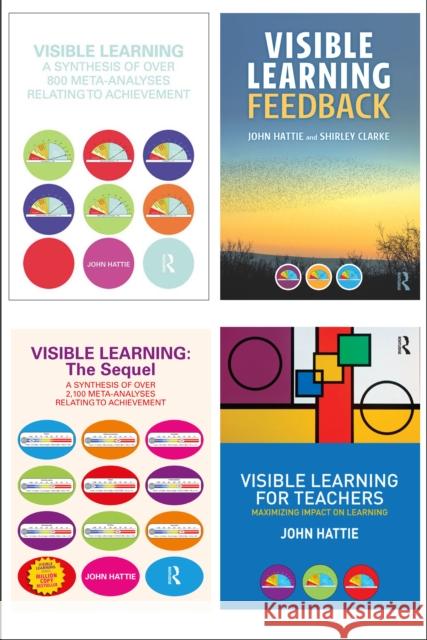 John Hattie Visible Learning 4 Book Bundle John Hattie 9781041090427 Taylor & Francis Ltd - książka