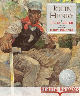 John Henry Julius Lester Jerry Pinkney Jerry Pinkney 9780803716063 Dial Books - książka