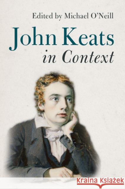 John Keats in Context  9781107070554 Literature in Context - książka