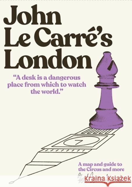 John Le Carre's London: A map and guide to the Circus and more Herb Lester Associates 9781739897116 Herb Lester Associates Ltd - książka