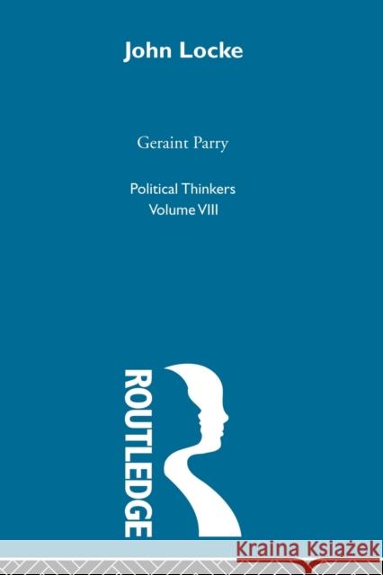 John Locke Geraint Parry 9780415850032 Routledge - książka