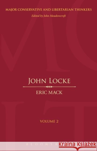 John Locke Eric Mack 9780826429810  - książka