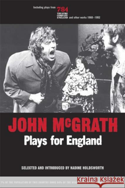 John McGrath - Plays for England McGrath, John 9780859897181 David Brown Book Company - książka