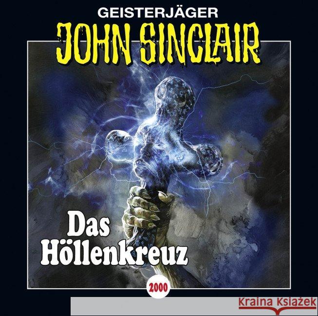 John Sinclair - Das Höllenkreuz, 2 Audio-CDs : Hörspiel Dark, Jason 9783785754542 Bastei Lübbe - książka