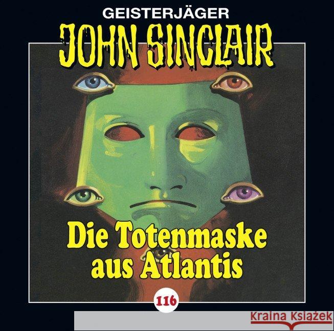 John Sinclair - Die Totenmaske aus Atlantis, Audio-CD : Teil 4 von 4. Dark, Jason 9783785754276 Bastei Lübbe - książka