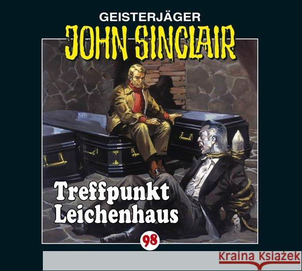 John Sinclair - Treffpunkt Leichenhaus. Tl.1, 1 Audio-CD Dark, Jason 9783785749296 Bastei Lübbe - książka