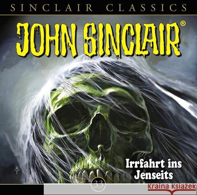 John Sinclair Classics - Folge 33, 1 Audio-CD : Irrfahrt ins Jenseits. Hörspiel. , Hörspiel Dark, Jason 9783785756089 Bastei Lübbe - książka