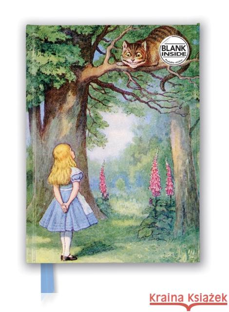 John Tenniel: Alice and the Cheshire Cat (Foiled Blank Journal) Flame Tree Studio 9781839648588 Flame Tree Publishing - książka