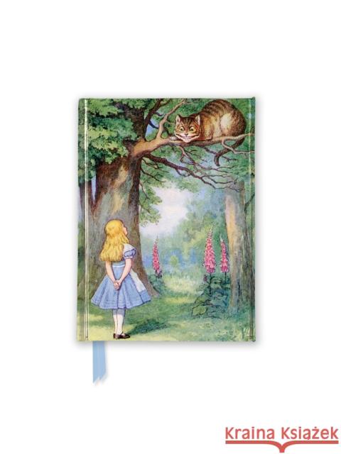 John Tenniel: Alice and the Cheshire Cat (Foiled Pocket Journal) Flame Tree Studio 9781839648564 Flame Tree Publishing - książka